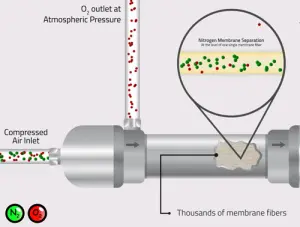 Membrane N2 Generation